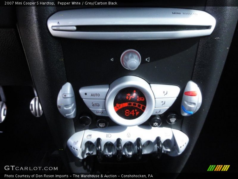 Pepper White / Grey/Carbon Black 2007 Mini Cooper S Hardtop