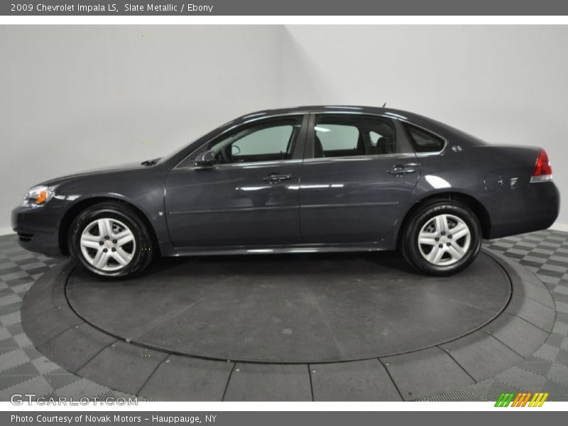 Slate Metallic / Ebony 2009 Chevrolet Impala LS