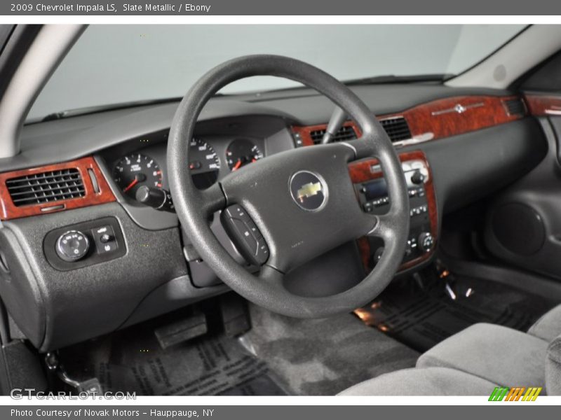 Slate Metallic / Ebony 2009 Chevrolet Impala LS