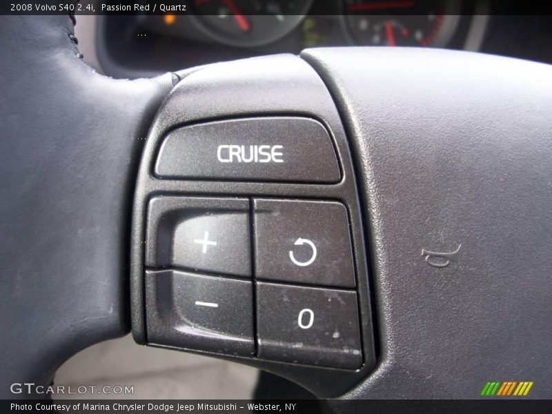 Passion Red / Quartz 2008 Volvo S40 2.4i