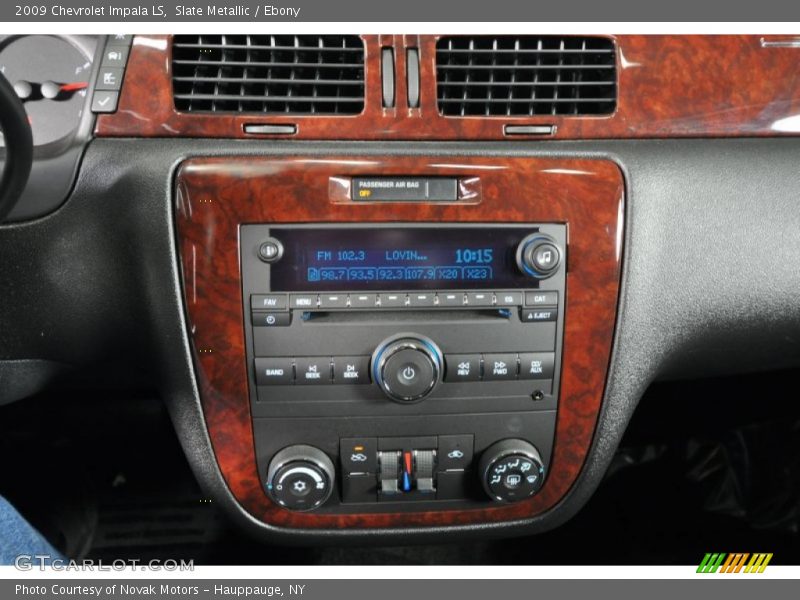Slate Metallic / Ebony 2009 Chevrolet Impala LS
