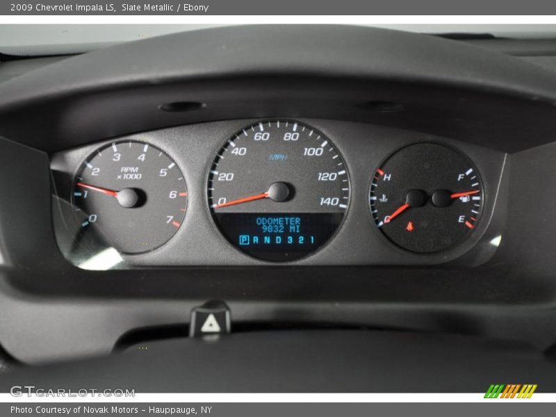 Slate Metallic / Ebony 2009 Chevrolet Impala LS