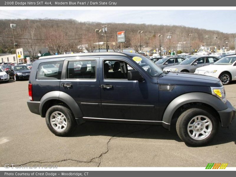 Modern Blue Pearl / Dark Slate Gray 2008 Dodge Nitro SXT 4x4