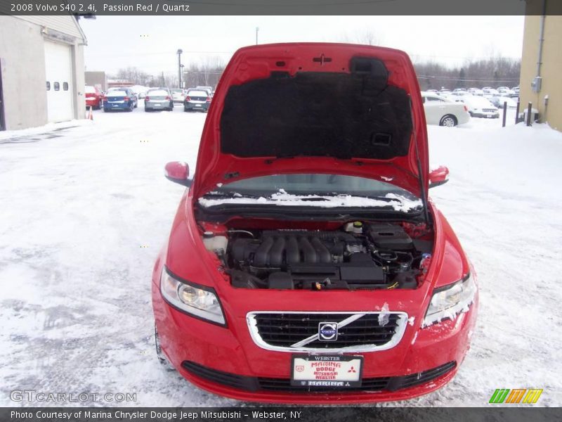 Passion Red / Quartz 2008 Volvo S40 2.4i