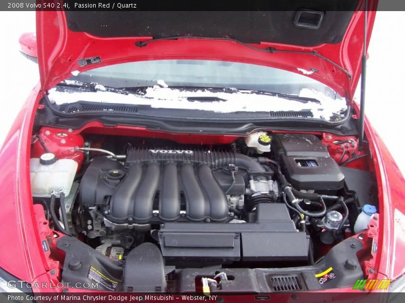 Passion Red / Quartz 2008 Volvo S40 2.4i