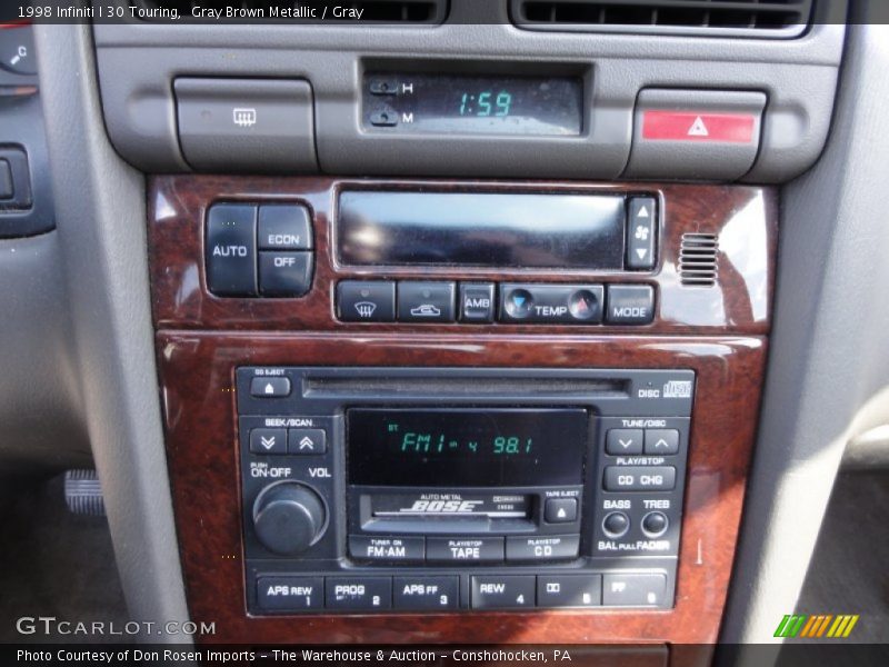 Controls of 1998 I 30 Touring