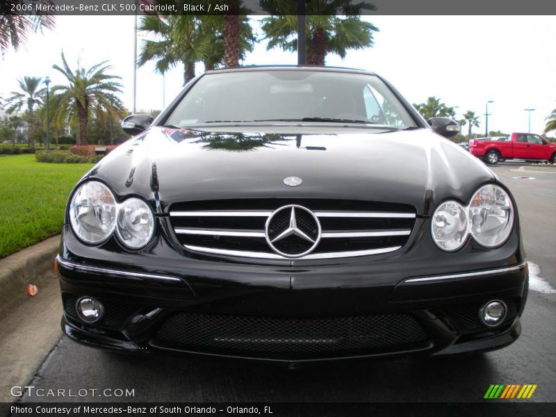 Black / Ash 2006 Mercedes-Benz CLK 500 Cabriolet