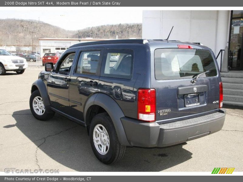 Modern Blue Pearl / Dark Slate Gray 2008 Dodge Nitro SXT 4x4