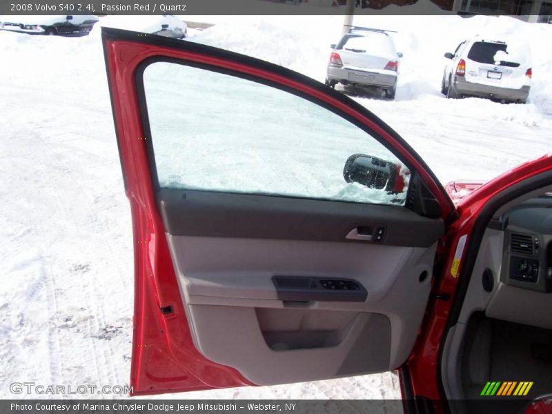 Passion Red / Quartz 2008 Volvo S40 2.4i