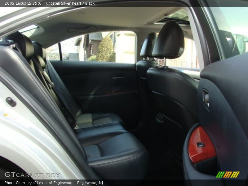 Tungsten Silver Pearl / Black 2009 Lexus ES 350