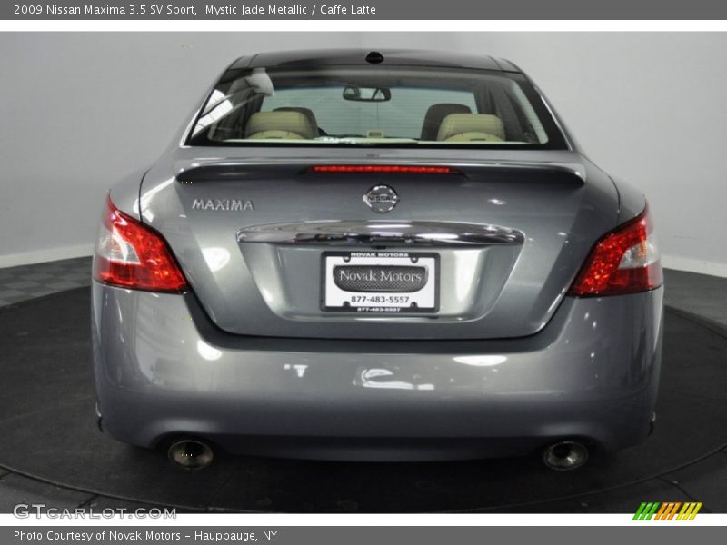 Mystic Jade Metallic / Caffe Latte 2009 Nissan Maxima 3.5 SV Sport