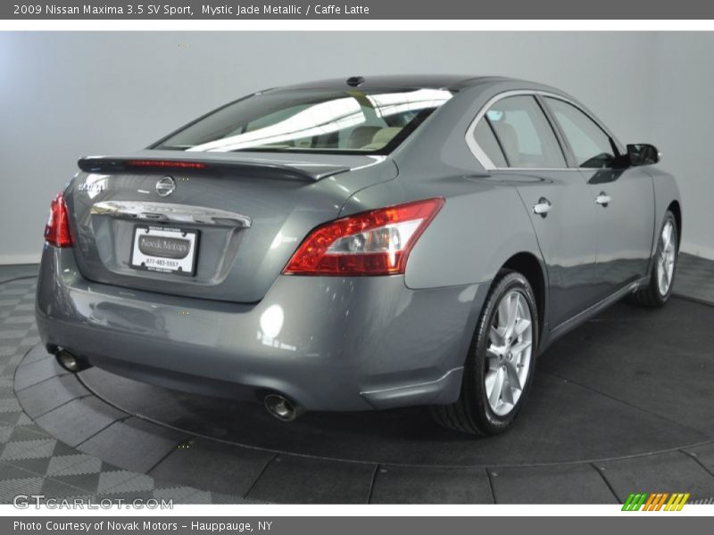 Mystic Jade Metallic / Caffe Latte 2009 Nissan Maxima 3.5 SV Sport