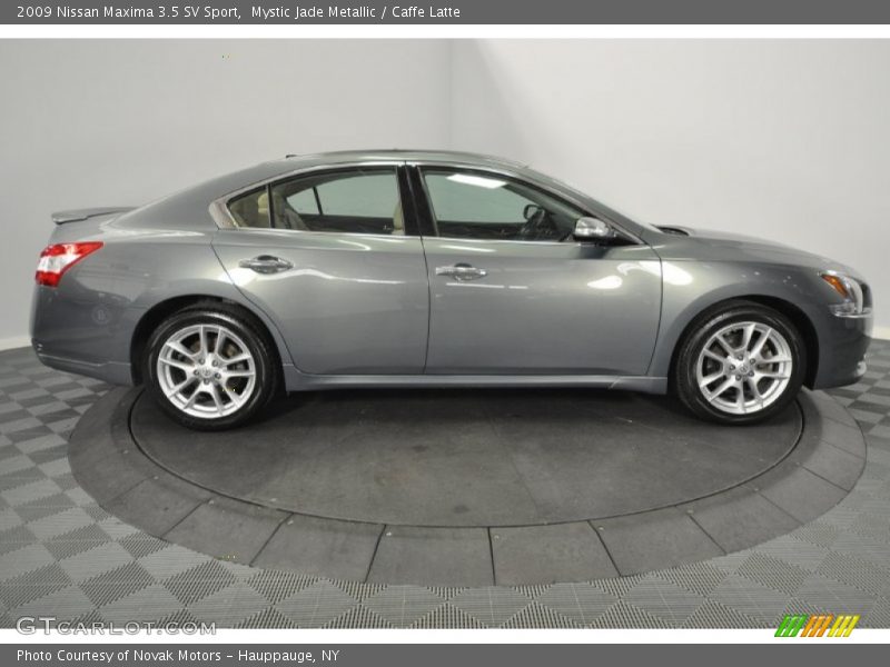 Mystic Jade Metallic / Caffe Latte 2009 Nissan Maxima 3.5 SV Sport
