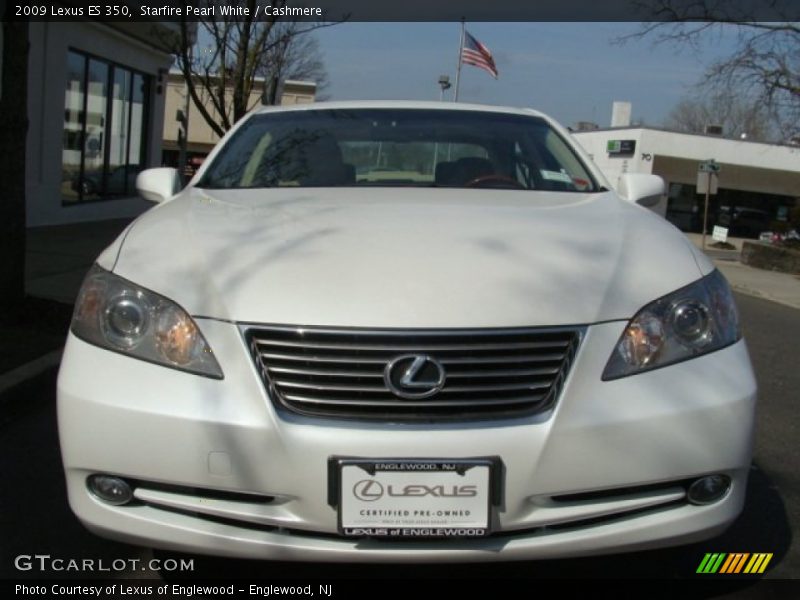 Starfire Pearl White / Cashmere 2009 Lexus ES 350