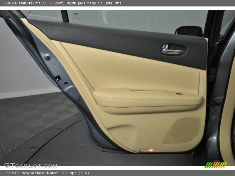 Mystic Jade Metallic / Caffe Latte 2009 Nissan Maxima 3.5 SV Sport
