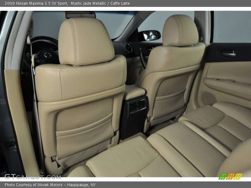 Mystic Jade Metallic / Caffe Latte 2009 Nissan Maxima 3.5 SV Sport