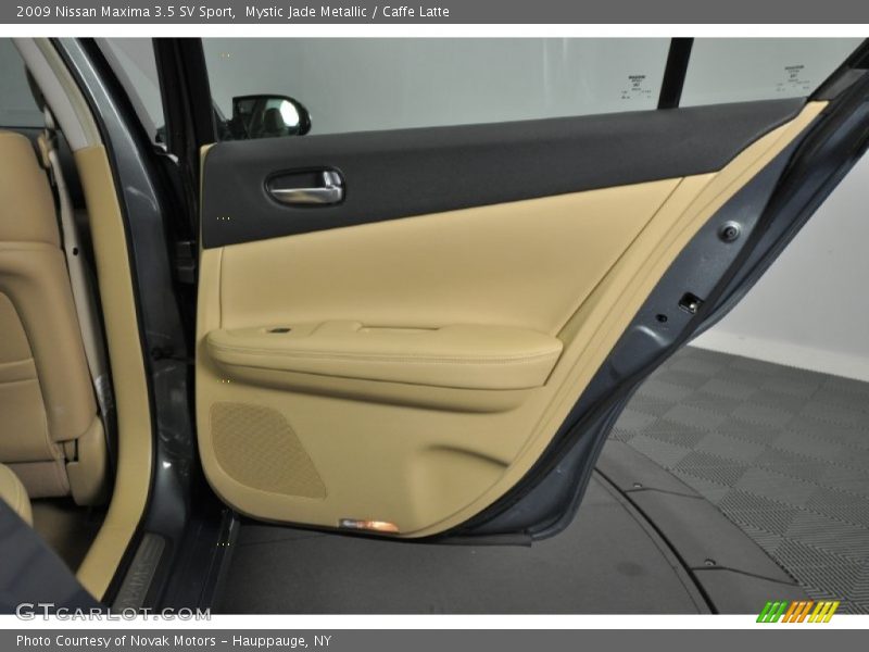 Mystic Jade Metallic / Caffe Latte 2009 Nissan Maxima 3.5 SV Sport