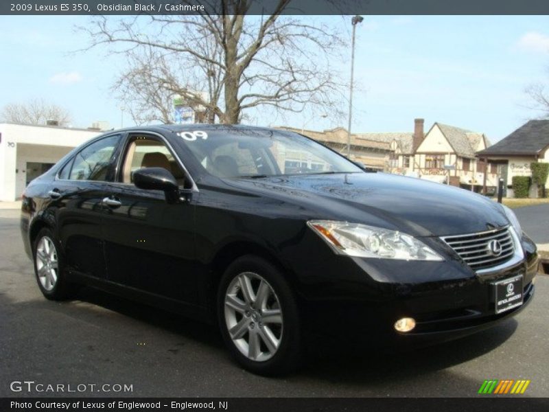 Obsidian Black / Cashmere 2009 Lexus ES 350