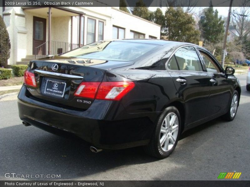 Obsidian Black / Cashmere 2009 Lexus ES 350