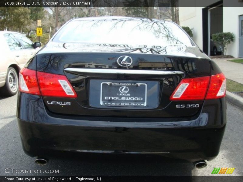 Obsidian Black / Cashmere 2009 Lexus ES 350
