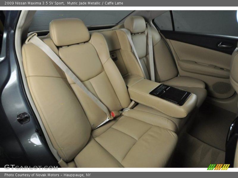 Mystic Jade Metallic / Caffe Latte 2009 Nissan Maxima 3.5 SV Sport