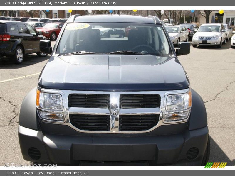 Modern Blue Pearl / Dark Slate Gray 2008 Dodge Nitro SXT 4x4