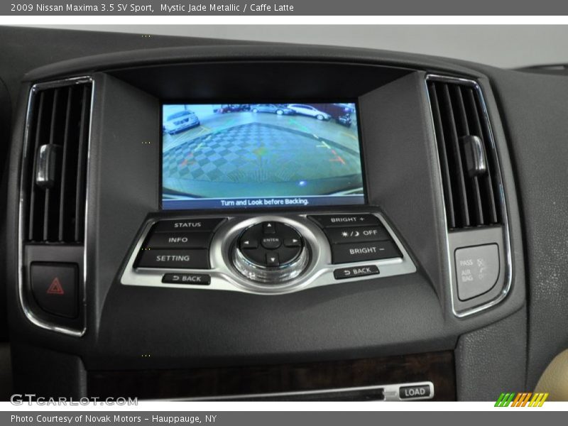 Mystic Jade Metallic / Caffe Latte 2009 Nissan Maxima 3.5 SV Sport