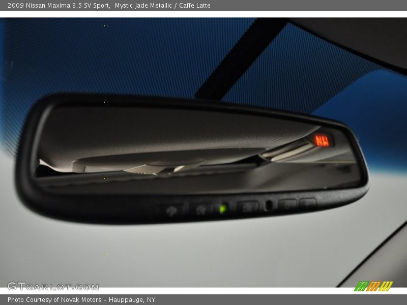 Mystic Jade Metallic / Caffe Latte 2009 Nissan Maxima 3.5 SV Sport