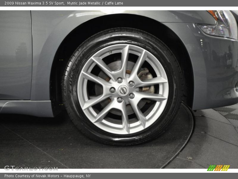 Mystic Jade Metallic / Caffe Latte 2009 Nissan Maxima 3.5 SV Sport