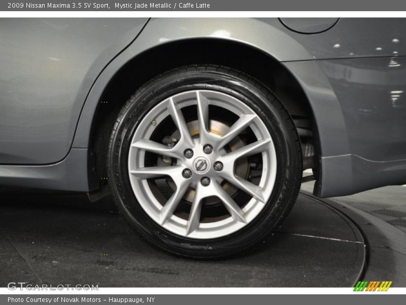 Mystic Jade Metallic / Caffe Latte 2009 Nissan Maxima 3.5 SV Sport