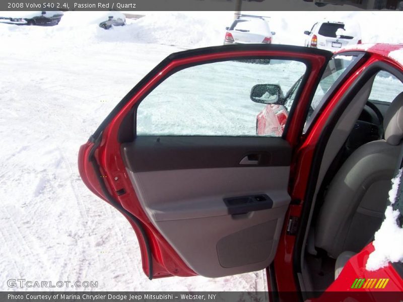 Passion Red / Quartz 2008 Volvo S40 2.4i