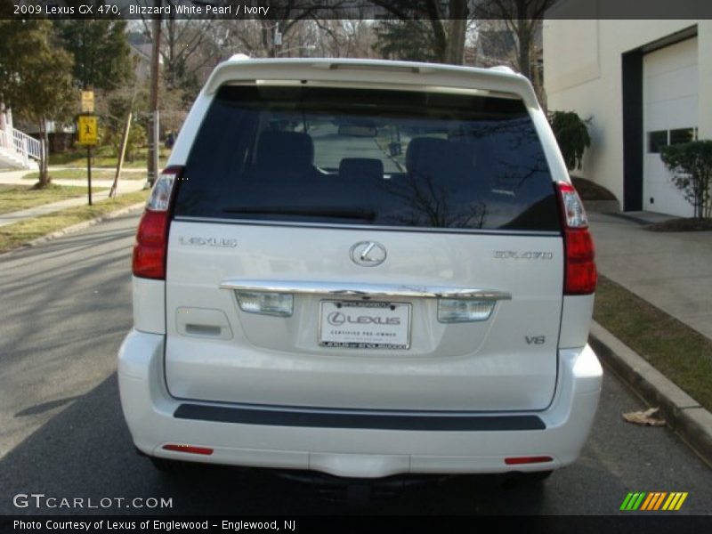 Blizzard White Pearl / Ivory 2009 Lexus GX 470