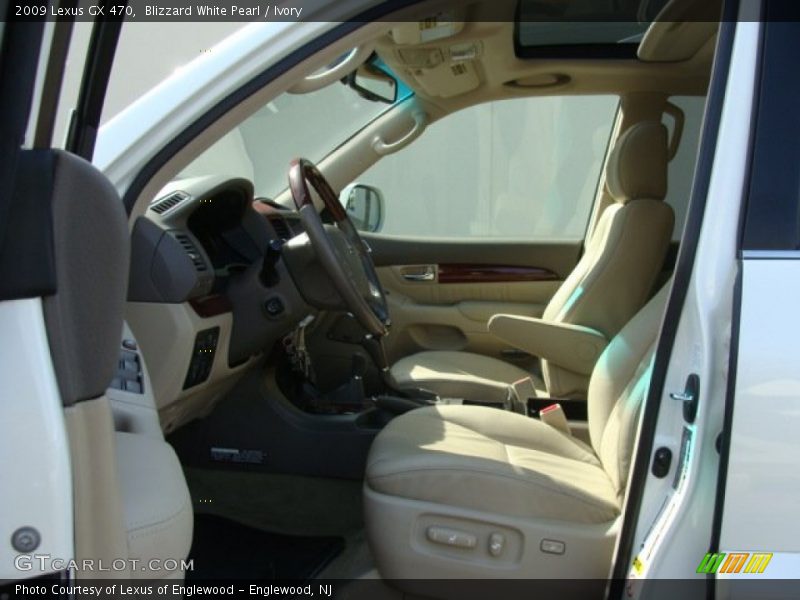 Blizzard White Pearl / Ivory 2009 Lexus GX 470