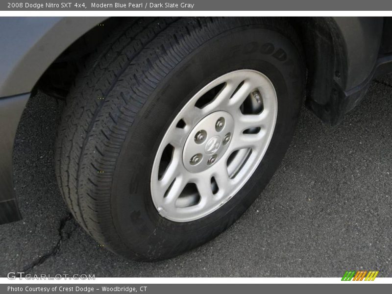 Modern Blue Pearl / Dark Slate Gray 2008 Dodge Nitro SXT 4x4