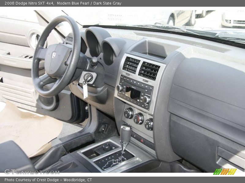 Modern Blue Pearl / Dark Slate Gray 2008 Dodge Nitro SXT 4x4