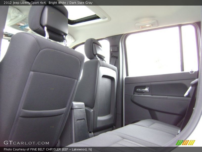 Bright White / Dark Slate Gray 2012 Jeep Liberty Sport 4x4