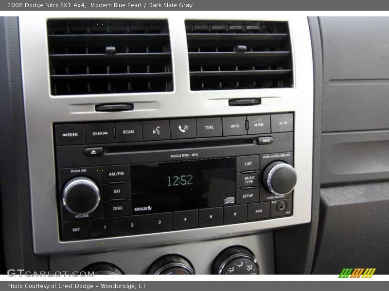 Modern Blue Pearl / Dark Slate Gray 2008 Dodge Nitro SXT 4x4