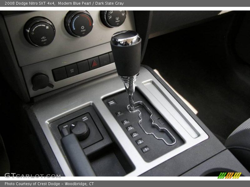 Modern Blue Pearl / Dark Slate Gray 2008 Dodge Nitro SXT 4x4