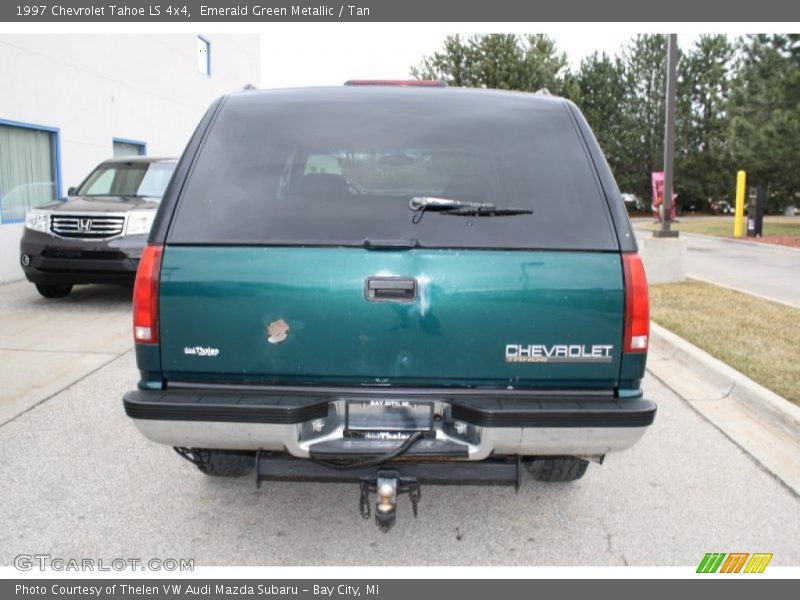 Emerald Green Metallic / Tan 1997 Chevrolet Tahoe LS 4x4