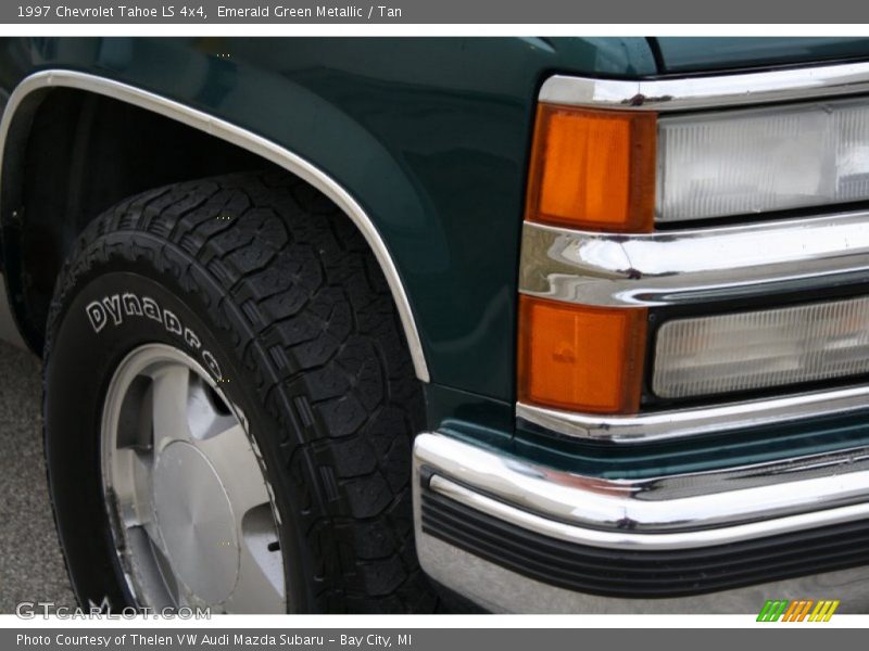 Emerald Green Metallic / Tan 1997 Chevrolet Tahoe LS 4x4