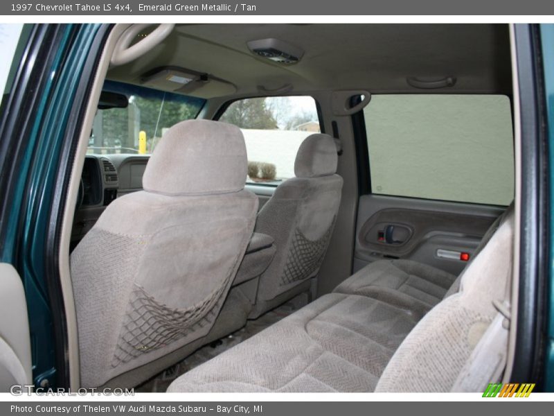 Emerald Green Metallic / Tan 1997 Chevrolet Tahoe LS 4x4