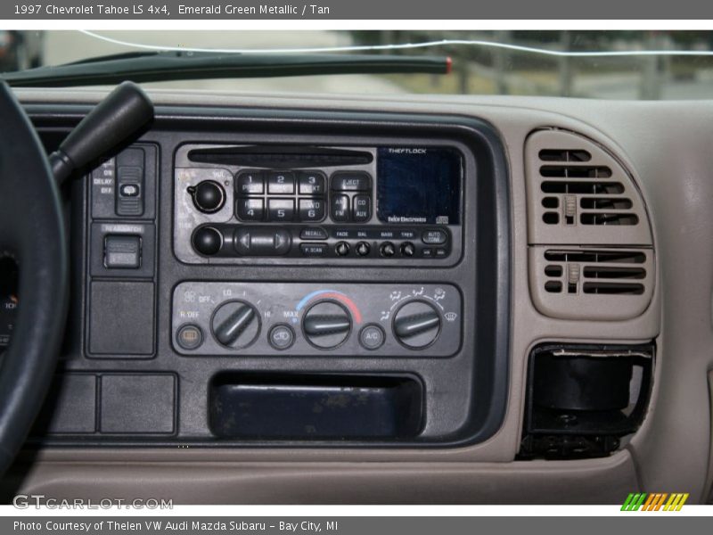 Emerald Green Metallic / Tan 1997 Chevrolet Tahoe LS 4x4