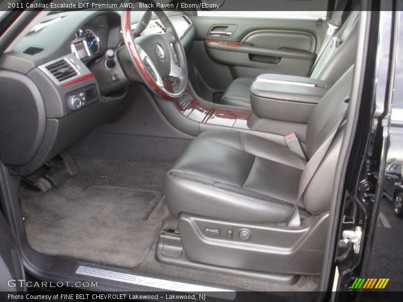 Black Raven / Ebony/Ebony 2011 Cadillac Escalade EXT Premium AWD