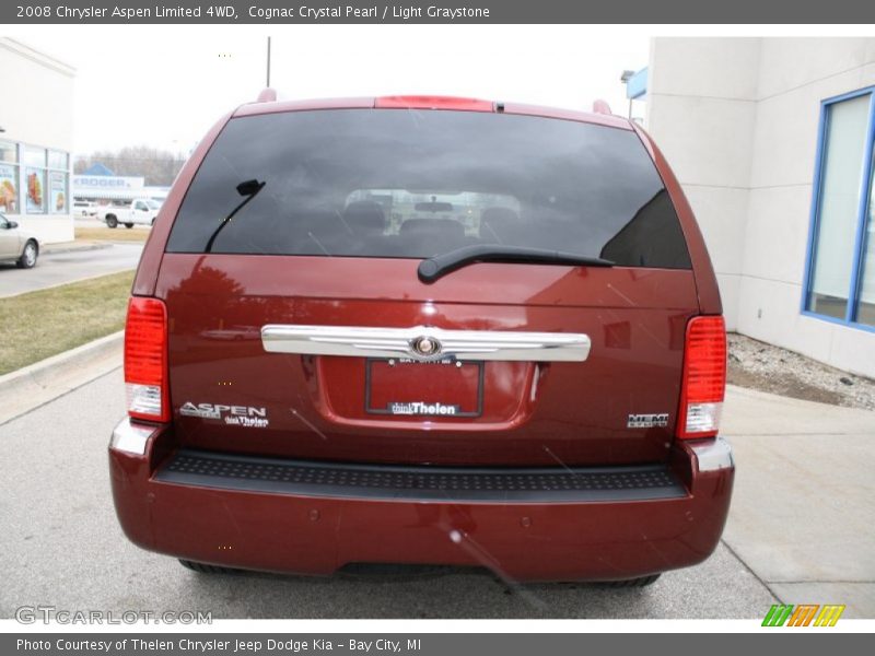 Cognac Crystal Pearl / Light Graystone 2008 Chrysler Aspen Limited 4WD