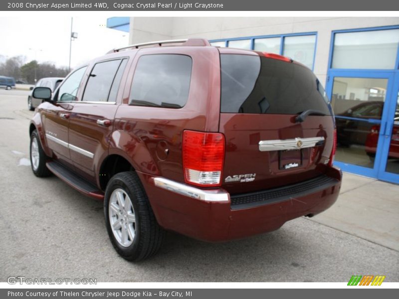Cognac Crystal Pearl / Light Graystone 2008 Chrysler Aspen Limited 4WD