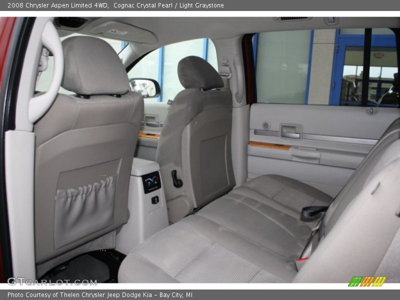 Cognac Crystal Pearl / Light Graystone 2008 Chrysler Aspen Limited 4WD