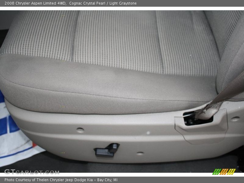 Cognac Crystal Pearl / Light Graystone 2008 Chrysler Aspen Limited 4WD