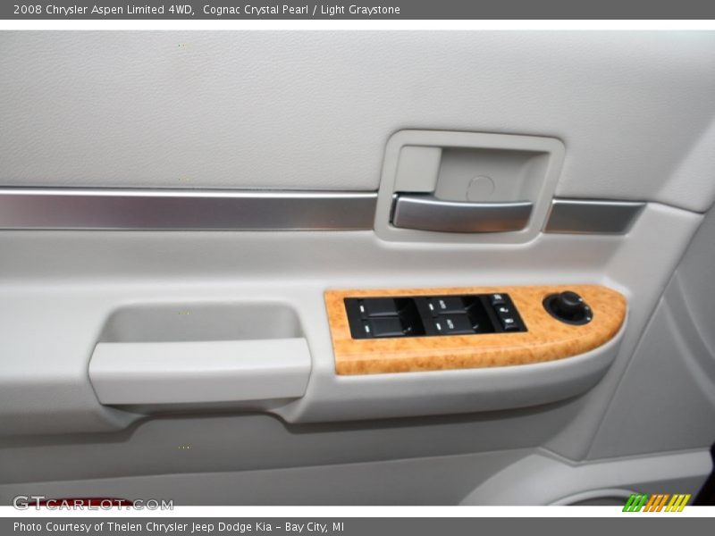 Cognac Crystal Pearl / Light Graystone 2008 Chrysler Aspen Limited 4WD