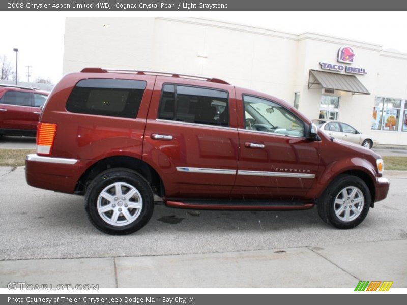 Cognac Crystal Pearl / Light Graystone 2008 Chrysler Aspen Limited 4WD