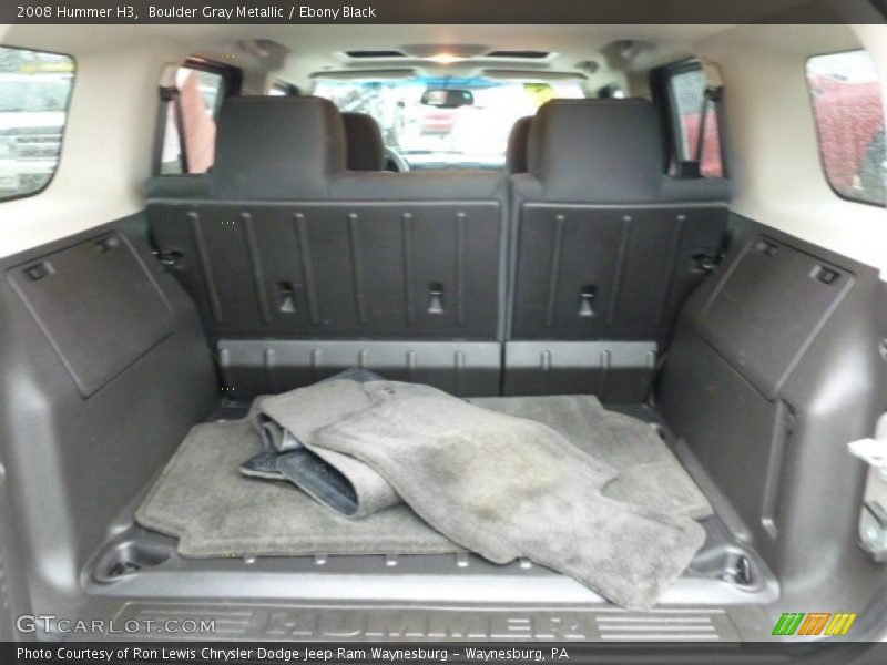 Boulder Gray Metallic / Ebony Black 2008 Hummer H3